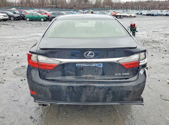 JTHBK1GG6G2223314 2016 LEXUS ES Черный Вид сзади