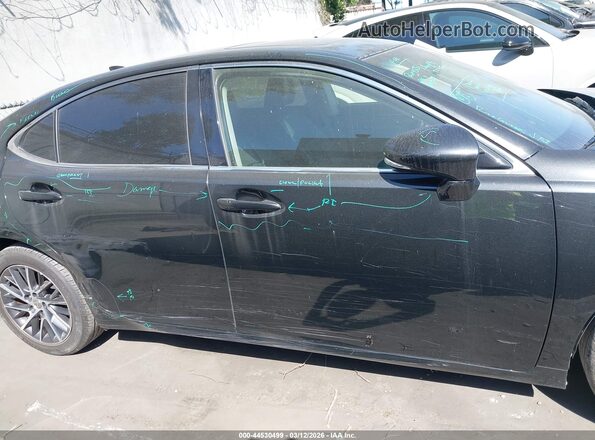 JTHBK1GG7G2224410 2016 LEXUS ES 350 Black Vista interior de 360 grados