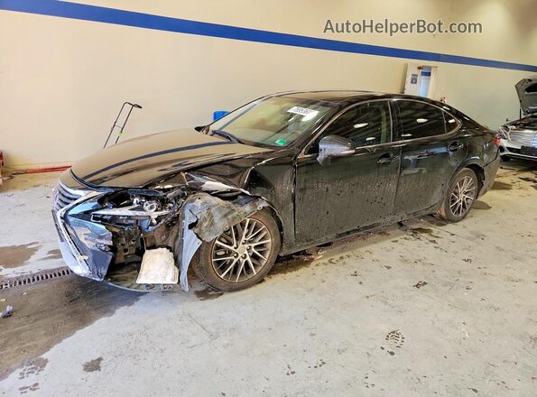 JTHBK1GG8G2218308 2016 LEXUS ES Черный Передняя левая четверть