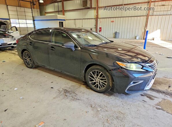 JTHBK1GG8G2218308 2016 LEXUS ES Черный Передняя правая четверть