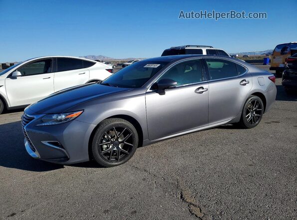 JTHBK1GG8G2229227 2016 LEXUS ES Серый Передняя левая четверть