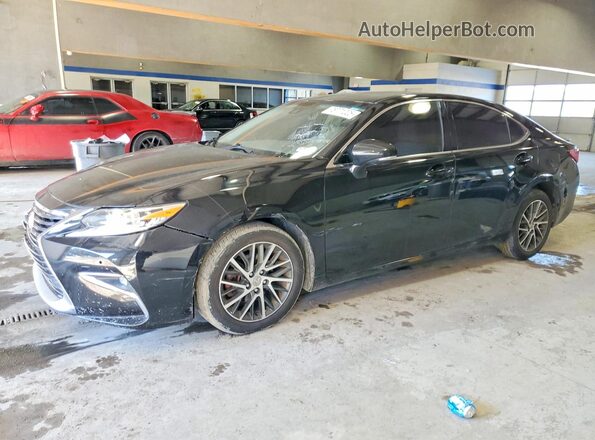 JTHBK1GG9G2236977 2016 LEXUS ES350 Черный Передняя левая четверть