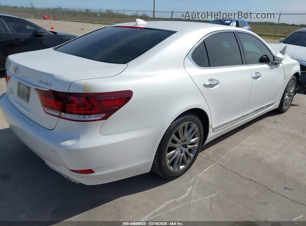 JTHBL5EF4G5139702 2016 LEXUS LS 460 Белый Задняя правая четверть