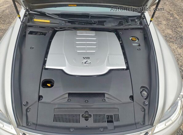 JTHBL5EFXH5146929 2017 LEXUS LS Серебряный Вид задней части салона