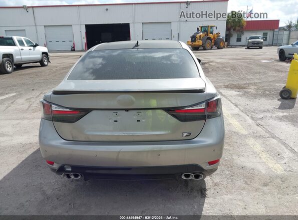 JTHBP1BL9HA002268 2017 LEXUS GS-F Серый 