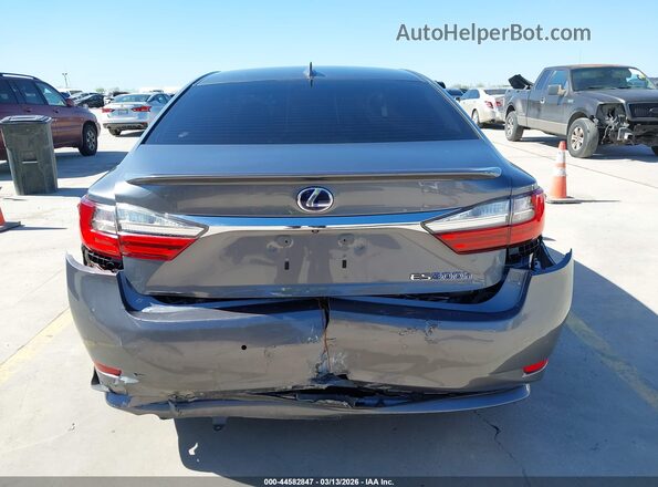 JTHBW1GG2G2115535 2016 LEXUS ES 300H Серый 