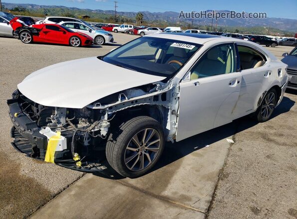 JTHBW1GG2J2184863 2018 LEXUS ES Белый Передняя левая четверть