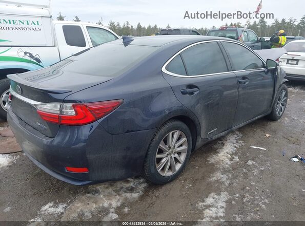 JTHBW1GG4H2152006 2017 LEXUS ES 300H Черный Задняя правая четверть
