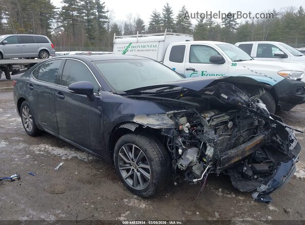 JTHBW1GG4H2152006 2017 LEXUS ES 300H Черный Передняя правая четверть