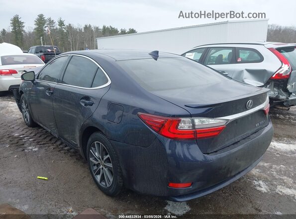JTHBW1GG4H2152006 2017 LEXUS ES 300H Черный Задняя левая четверть