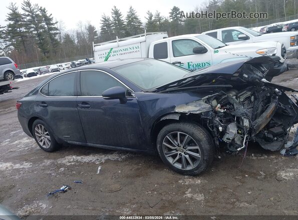 JTHBW1GG4H2152006 2017 LEXUS ES 300H Черный Вид задней части салона
