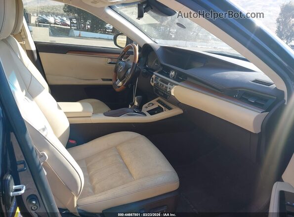 JTHBW1GG4H2163460 2017 LEXUS ES 300H Синий Вид салона спереди