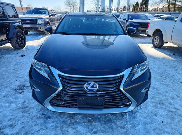 JTHBW1GG6G2117384 2016 LEXUS ES Черный Вид спереди
