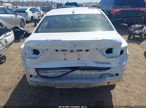 JTHBW1GG8H2147455 2017 LEXUS ES 300H White 
