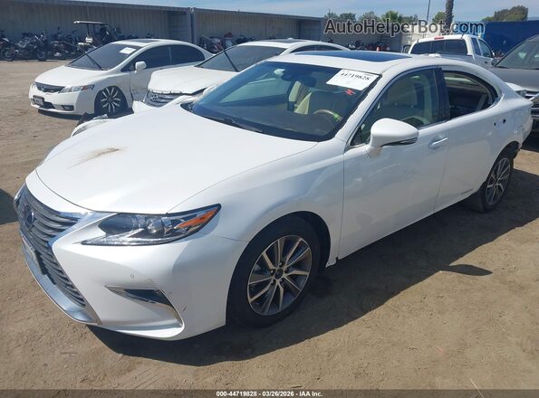 JTHBW1GG8H2147455 2017 LEXUS ES 300H White Передня ліва чверть