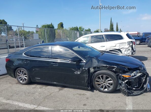 JTHBW1GG9G2104113 2016 LEXUS ES 300H Черный Вид задней части салона