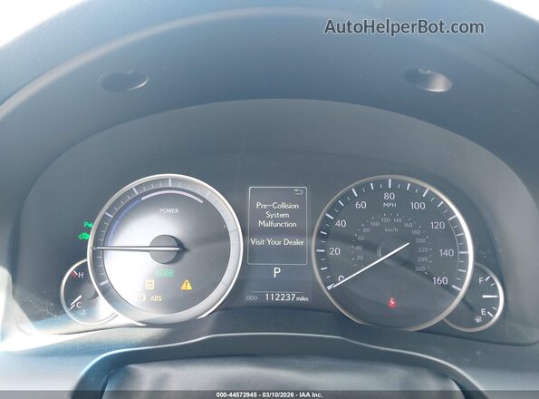 JTHBW1GG9G2104113 2016 LEXUS ES 300H Черный Вид задних сидений