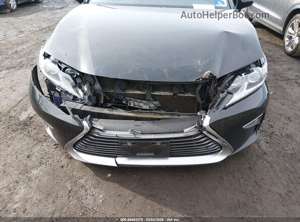 JTHBW1GG9G2115645 2016 LEXUS ES 300H Black Widok z przodu