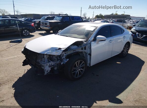 JTHBW1GGXH2141026 2017 LEXUS ES 300H White Przód lewy