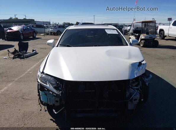 JTHBW1GGXH2141026 2017 LEXUS ES 300H White Widok z przodu