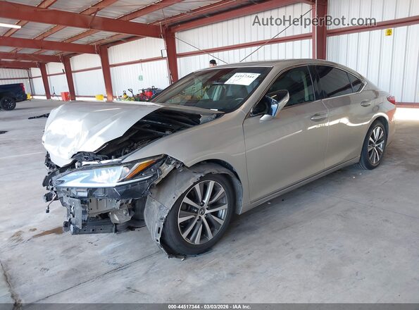 JTHBZ1B10K2004064 2019 LEXUS ES 350 Beige Առջևի ձախ երեք քառորդ տեսարան