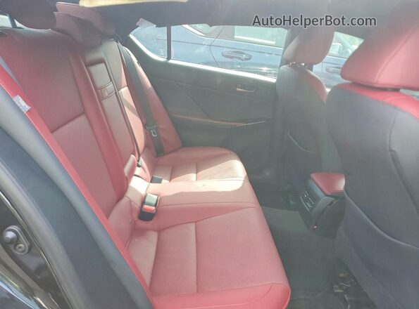 JTHBZ1B25R5080879 2024 LEXUS IS Black Widok tylnych siedzeń