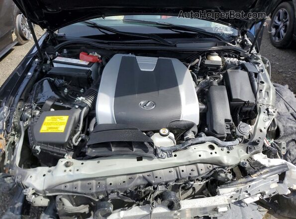 JTHBZ1B25R5080879 2024 LEXUS IS Black Widok wnętrza z tyłu