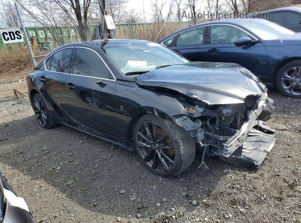 JTHBZ1B25R5080879 2024 LEXUS IS Black Przód prawy