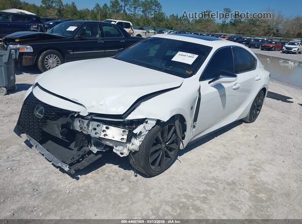 JTHBZ1B2XR5079307 2024 LEXUS IS 350 Белый Передняя левая четверть