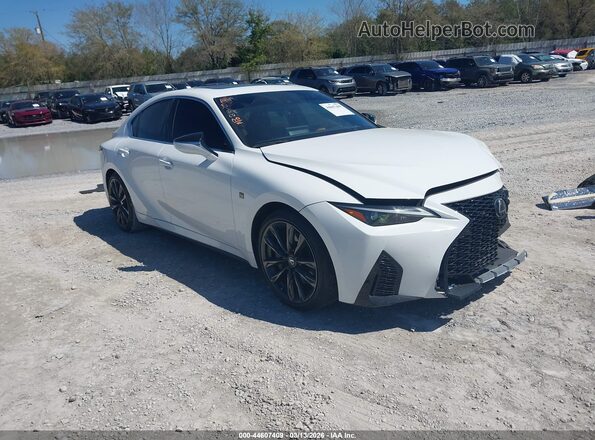 JTHBZ1B2XR5079307 2024 LEXUS IS 350 Белый Передняя правая четверть