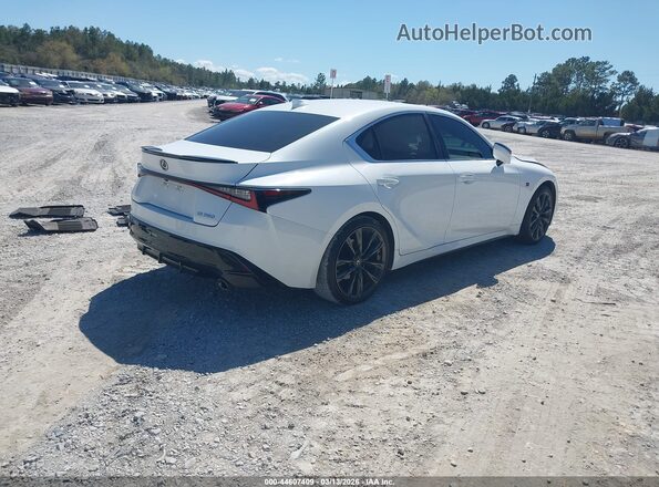 JTHBZ1B2XR5079307 2024 LEXUS IS 350 Белый Задняя правая четверть