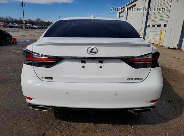 JTHBZ1BL0KA017565 2019 LEXUS GS White უკანა ხედი