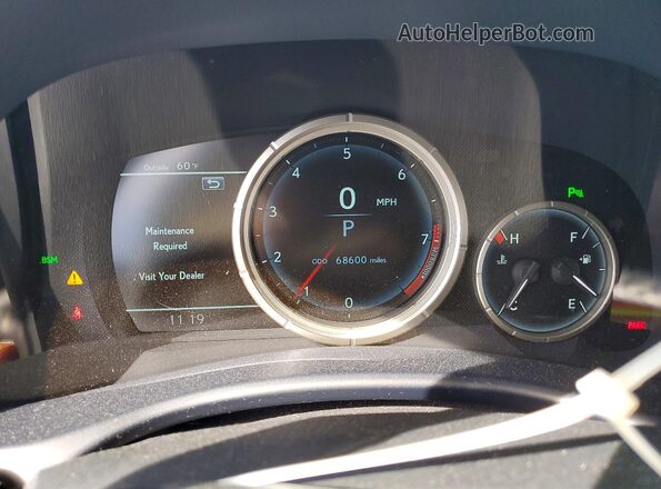 JTHBZ1BL0KA017565 2019 LEXUS GS White ხელსაწყოთა პანელის ხედი