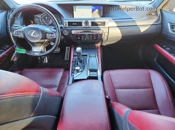 JTHBZ1BL1JA016505 2018 LEXUS GS Белый Вид панели приборов