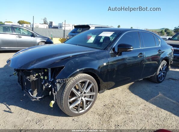 JTHBZ1BL2KA018720 2019 LEXUS GS 350 Black Przód lewy