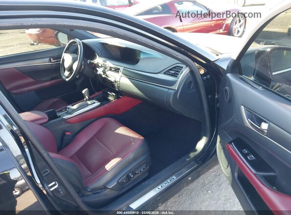 JTHBZ1BL2KA018720 2019 LEXUS GS 350 Black Widok wnętrza z przodu