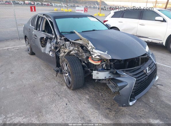 JTHBZ1BL3GA001660 2016 LEXUS GS 350 Серый Передняя правая четверть