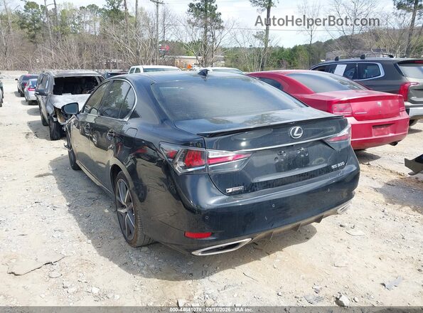 JTHBZ1BL5HA010832 2017 LEXUS GS 350 Черный Задняя левая четверть