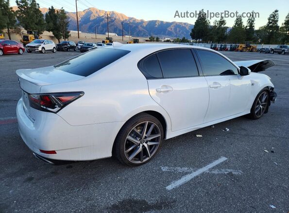 JTHBZ1BL5JA016507 2018 LEXUS GS Белый Задняя правая четверть