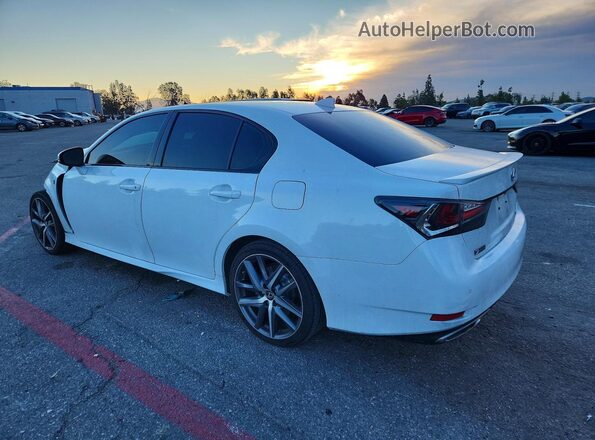 JTHBZ1BL5JA016507 2018 LEXUS GS Белый Задняя левая четверть