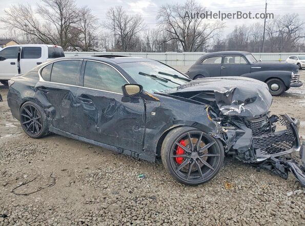 JTHBZ1BL6KA018204 2019 LEXUS GS Black წინა მარჯვენა