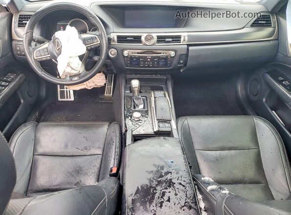 JTHBZ1BL6KA018204 2019 LEXUS GS Black წინა პანელის ხედი