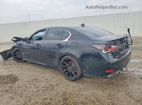 JTHBZ1BL6KA018204 2019 LEXUS GS Black უკანა მარცხენა