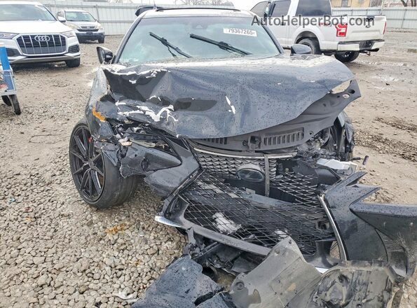 JTHBZ1BL6KA018204 2019 LEXUS GS Black წინა ხედი