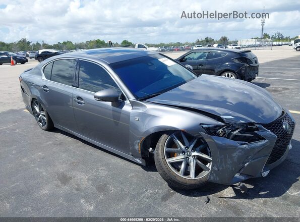 JTHBZ1BL7GA000320 2016 LEXUS GS 350 Gray Vista frontal
