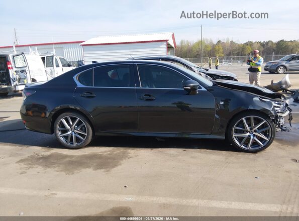 JTHBZ1BL7JA013169 2018 LEXUS GS 350 Black Панорамний вид салону 360°