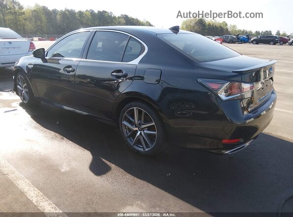JTHBZ1BL7JA013169 2018 LEXUS GS 350 Black Задня ліва чверть