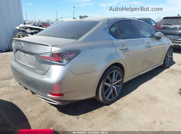JTHBZ1BL8HA011943 2017 LEXUS GS 350 Серый Задняя правая четверть