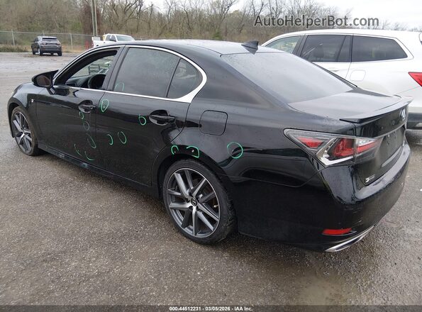 JTHBZ1BL9GA001954 2016 LEXUS GS 350 Черный Задняя левая четверть