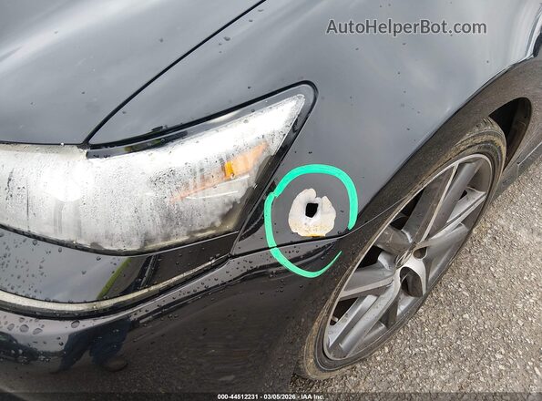 JTHBZ1BL9GA001954 2016 LEXUS GS 350 Черный Вид спереди